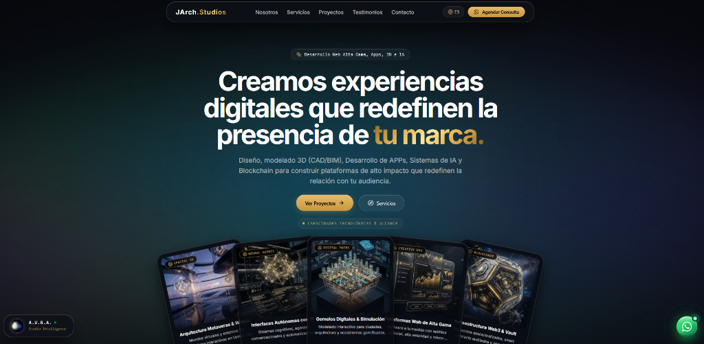 JArch Studios — Plataforma Corporativa